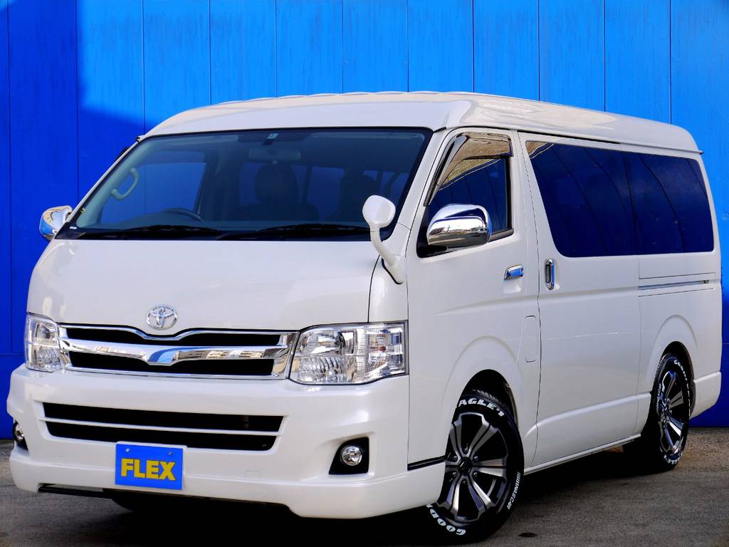 Ｈ２４年式ハイエースワゴンＧＬ４ＷＤ トリプルナビカスタムが入庫しました！！