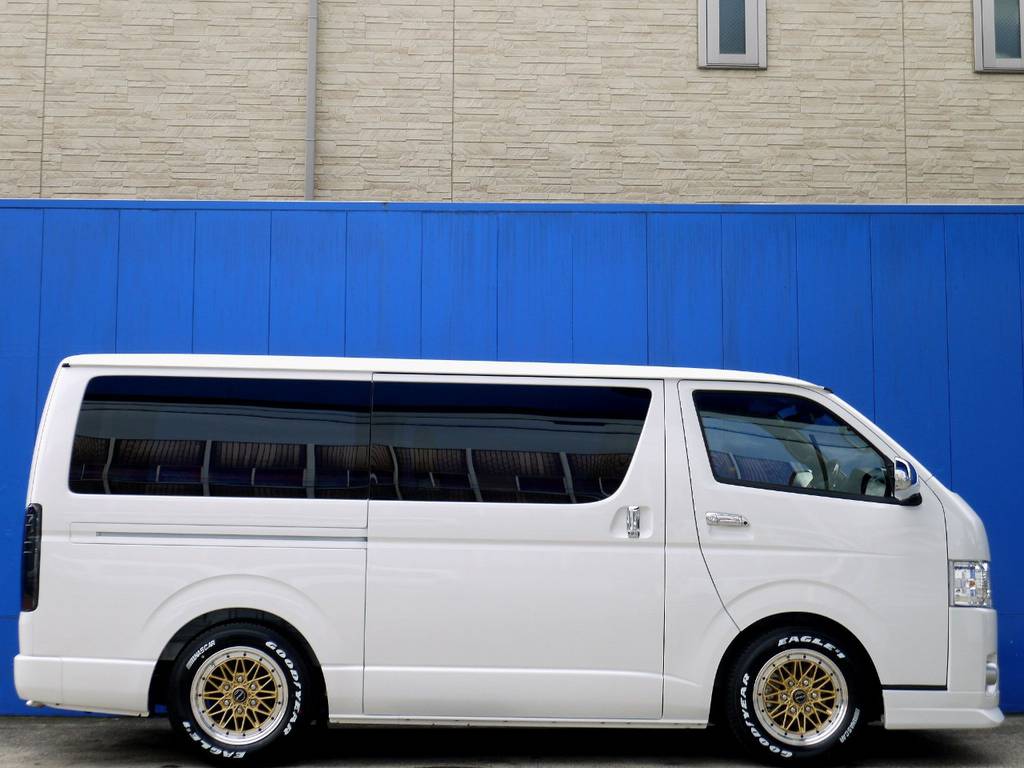 ２インチローダウン施工済！！構造変更にてご納車となりますのでご安心ください！！
