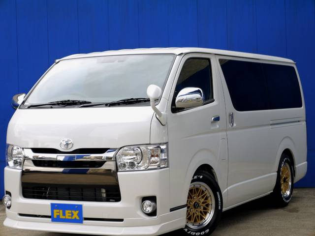 新車ハイエース スーパーＧＬ ５０ｔｈアニバーサリーリミテッド カスタムナビパッケージが入庫しました！！
