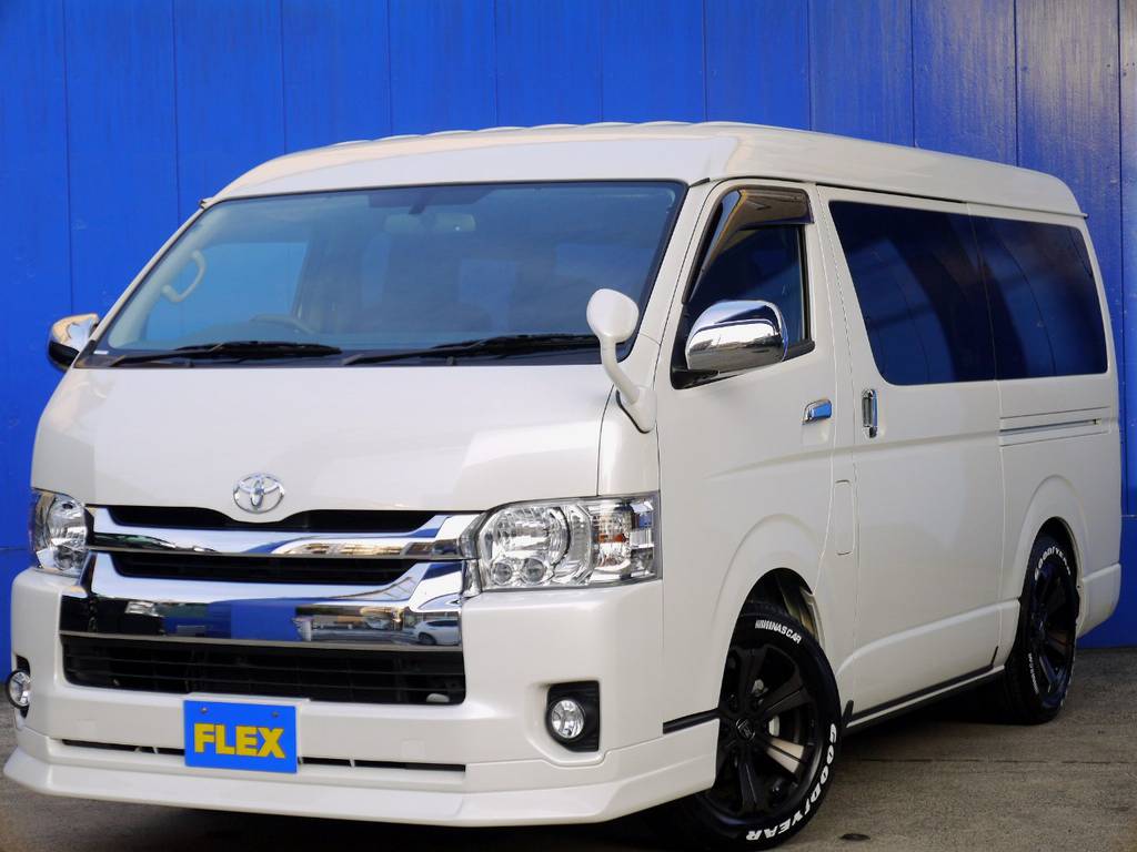 Ｈ２９年式ハイエースワゴンＧＬ オリジナルシートアレンジＶｅｒ２ トリプルナビ４ＷＤが入庫しました！！