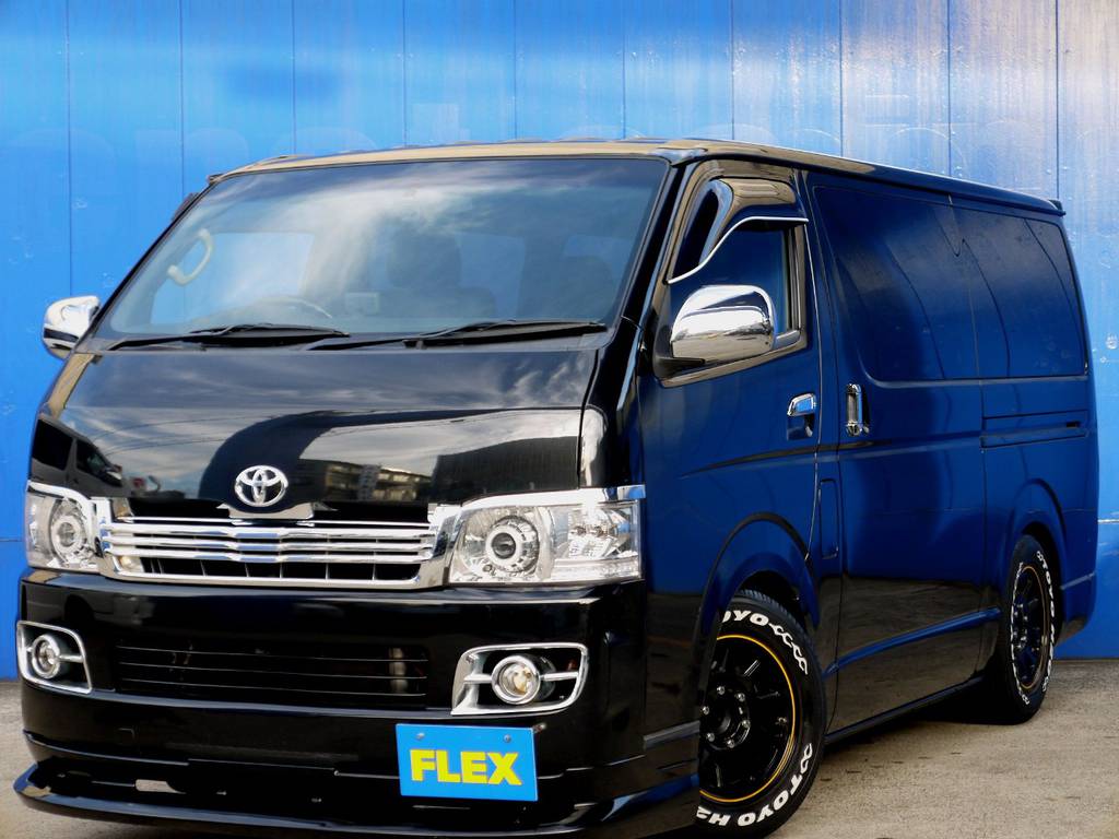 Ｈ１９年式ハイエース スーパーＧＬ ベットキットカスタムパッケージが入庫しました！！