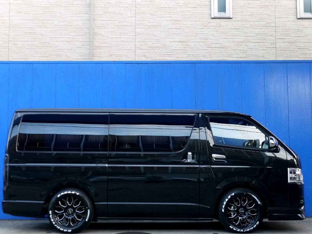 ２インチローダウン施工済！！構造変更にてご納車となりますのでご安心ください！！