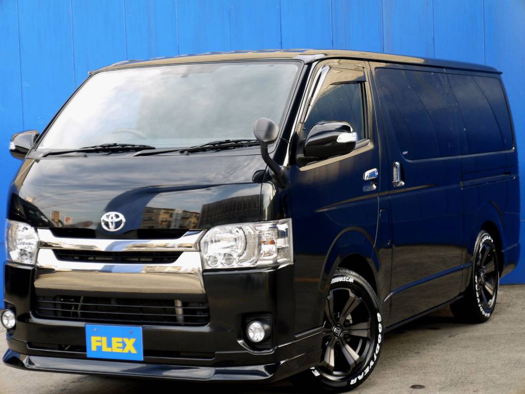 Ｈ２７年式ハイエース スーパーＧＬ ディーゼルターボ４ＷＤ ダークプライム ナビパッケージが入庫しました！！
