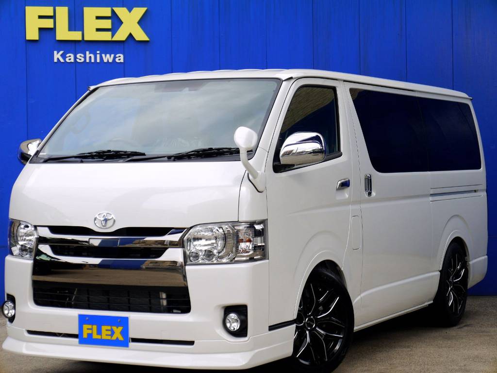 新車ハイエース スーパーＧＬ ダークプライムⅡ ２８００ディーゼルターボ オリジナル カスタムパッケージが入庫しました！！