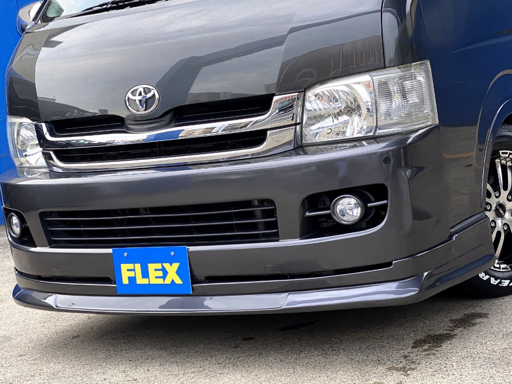 ＦＬＥＸオリジナル フロントスポイラーをセット！！