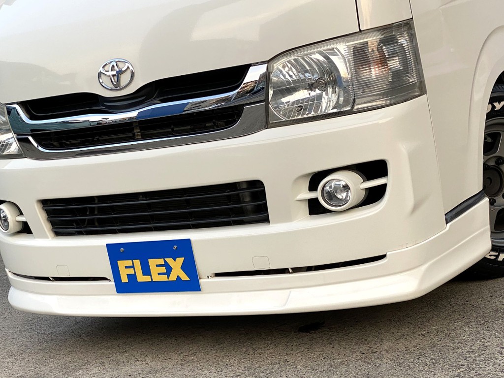 ＦＬＥＸオリジナル フロントスポイラーをセット！！