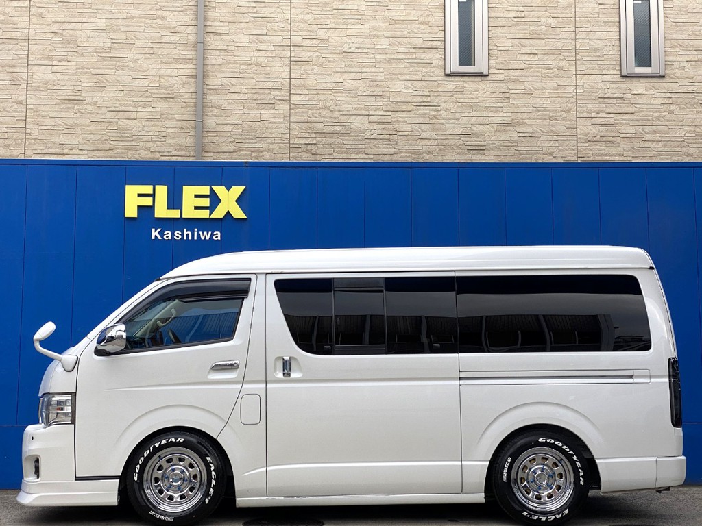 トヨタ ハイエースバン 3 0 スーパーgl ワイド ロング ミドルルーフ ディーゼルターボ 車探しなら中古車 新車の専門店flex フレックス へ