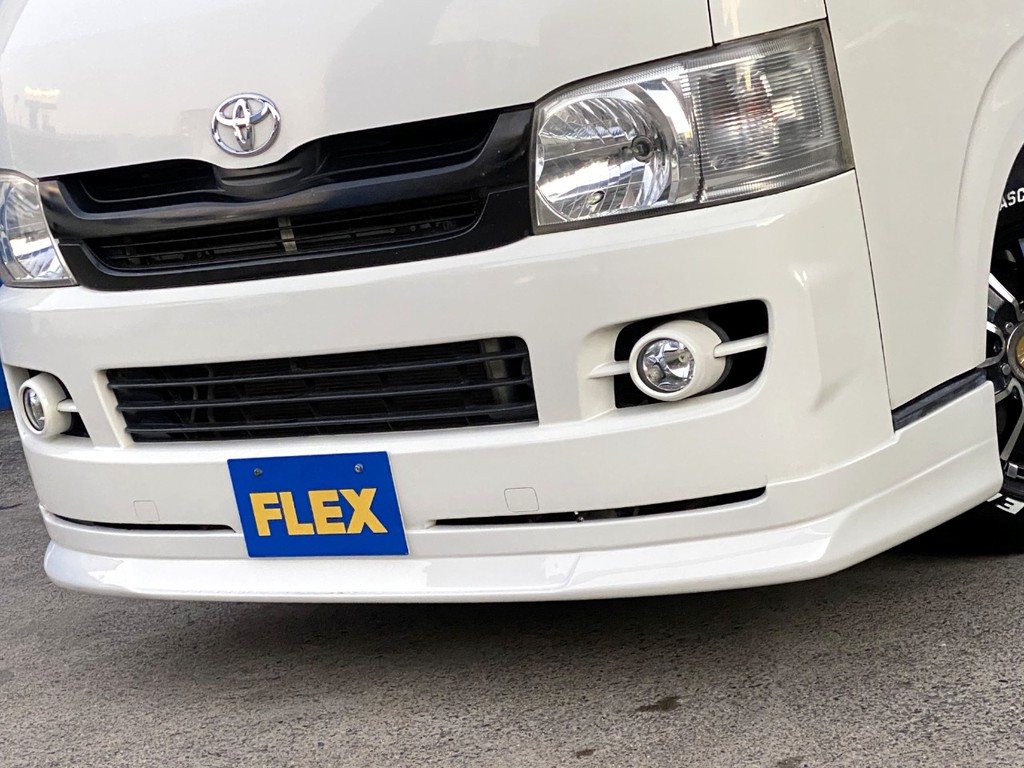 ＦＬＥＸオリジナルフロントスポイラーをセット！！