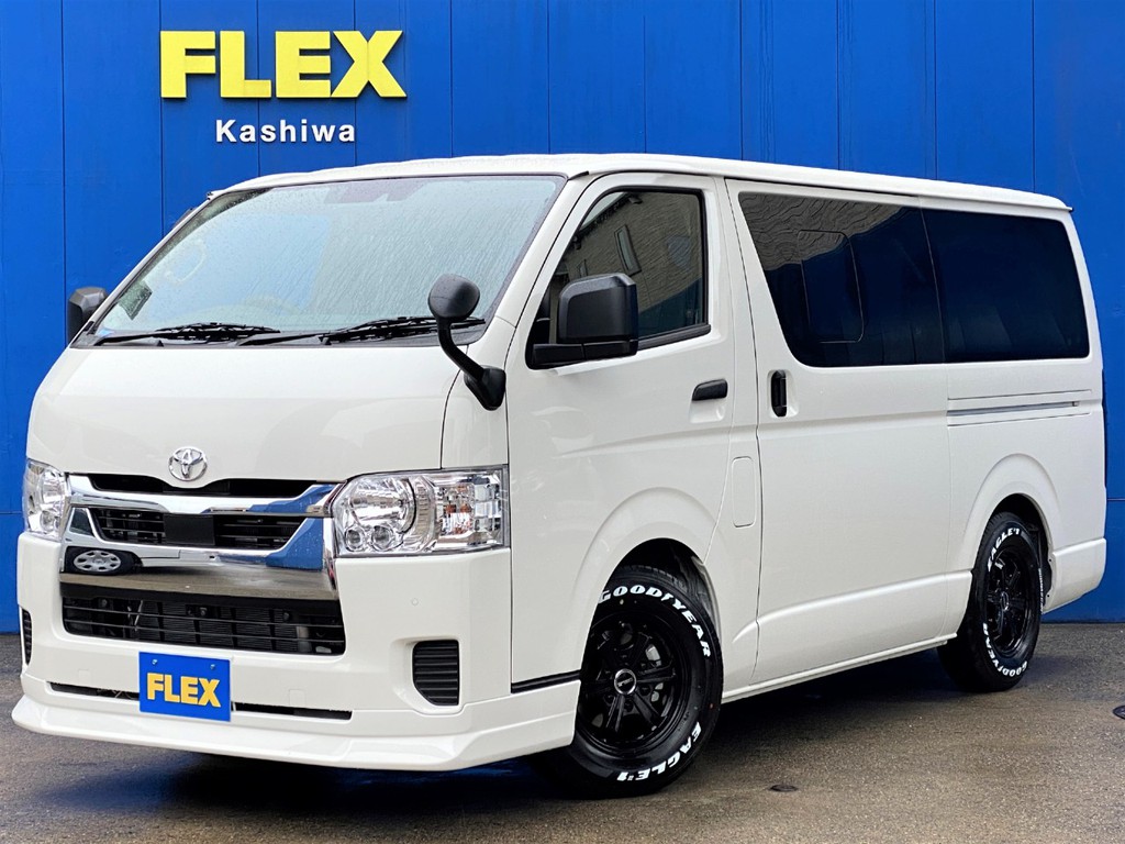 新車ハイエース ＤＸ ＧＬパッケージ ２８００ディーゼルターボ ＦＬＥＸカスタムが入庫しました！！