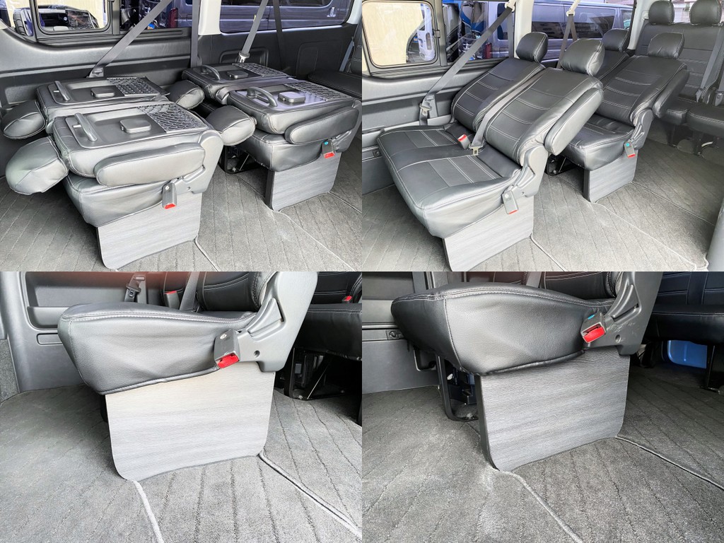 リクライニング加工済ですよ☆ＦＬＥＸオリジナル フットパネルも装着！！
