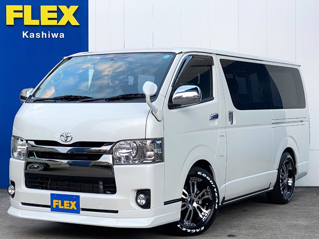 トヨタ ハイエースバン 2 0 スーパーgl ダークプライム ロングボディ 車探しなら中古車 新車の専門店flex フレックス へ