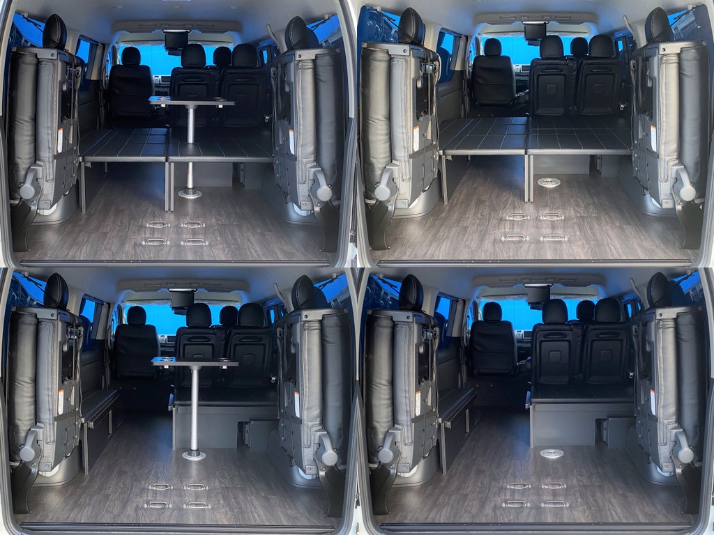 ラゲッジスペースとしてもお使いいただけますよ☆