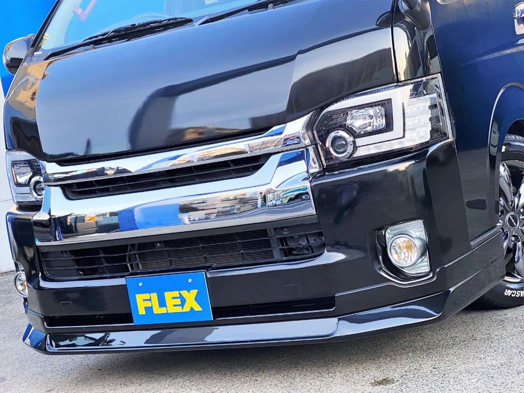 ＦＬＥＸオリジナル ＤｅｌｆｉｎｏＬｉｎｅフロントスポイラーをセット！！