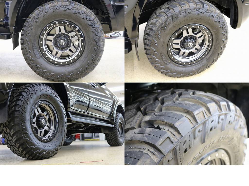 新品ＦＵＥＬホイール＆ＡＭＰマッドタイヤ☆
