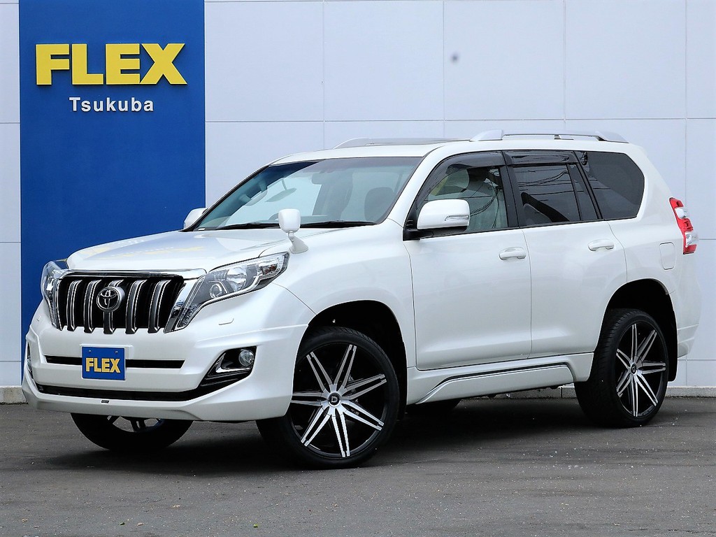 トヨタ ランドクルーザープラド 2 7 Tx Lパッケージ 4wd 車探しなら中古車 新車の専門店flex フレックス へ