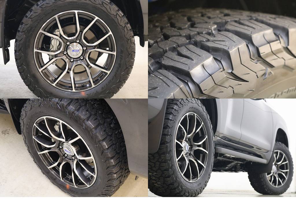 新品ＢＦグットリッチＡＴタイヤ×レイズ２０インチＡＷ☆