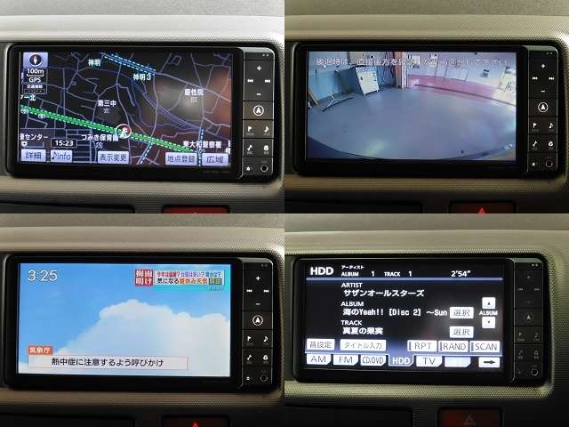 純正ＨＤＤナビ、バックカメラ、ＥＴＣ分離型装備！！