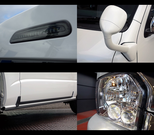 ハイマウントＬＥＤ/ガッツミラー同色塗装施工装備済み！メーカーオプションも装備済み！