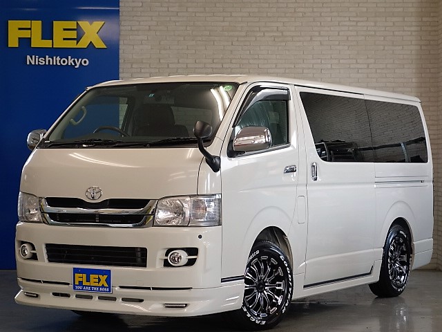 ２１年式ハイエースＶスーパーＧＬ４ＷＤ３０００ディーゼルワンオーナー車入庫致しました！！