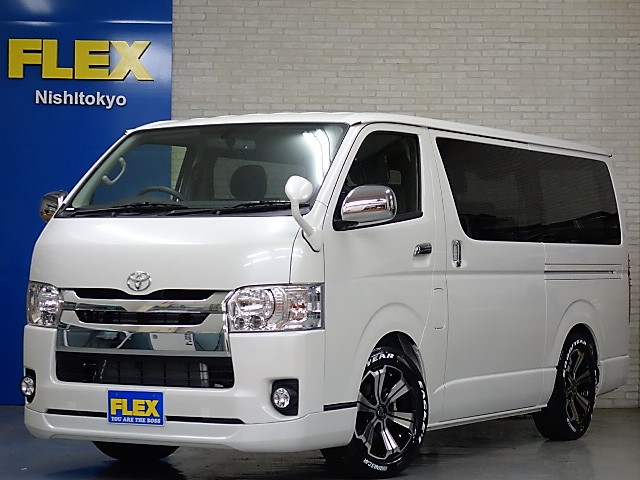 新車ハイエースＳ－ＧＬパールホワイトナビパッケージ入庫致しました！