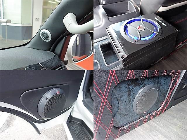 音響にもこだわりスピーカー等も変更済み！！