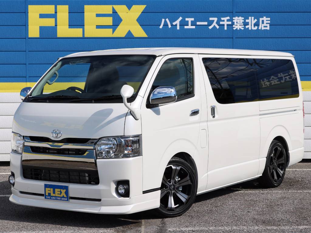 新車未登録ハイエースバン　特別仕様車ダークプライム　ディーゼルターボ！