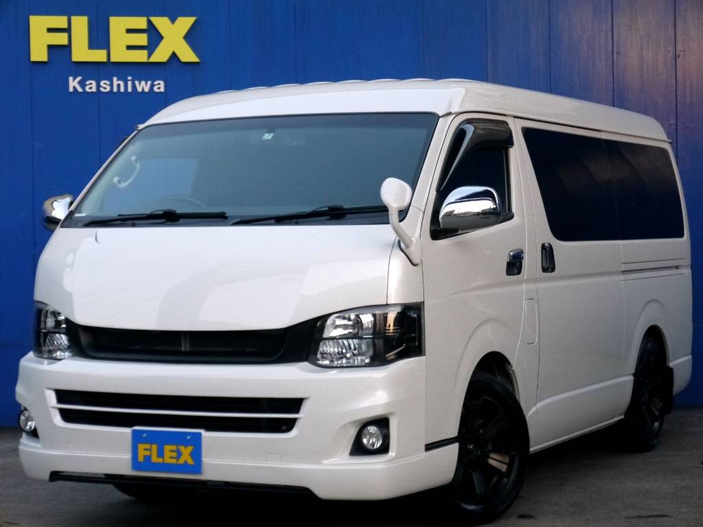 Ｈ２５年式ハイエースワゴンＧＬ ４ＷＤ シートアレンジ ツインナビパッケージが入庫しました！！
