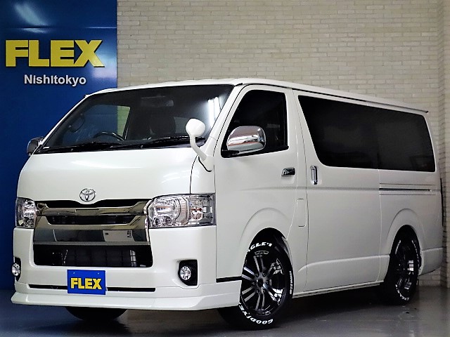 新車ハイエースＶダークプライム２０００ガソリンナビベットＫＩＴパッケージ入庫致しました！！