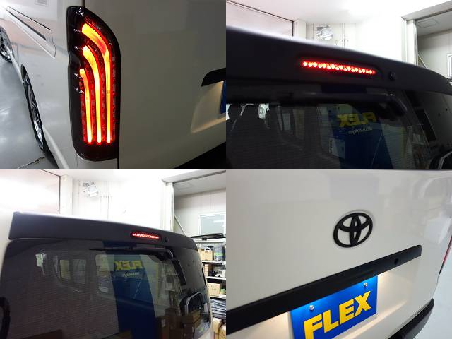 新車ハイエースＤＸスポーツパッケージ完成致しました！！店頭在庫車、即納車可能になります！！