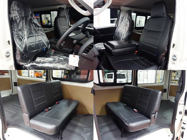 新車ハイエースＤＸスポーツパッケージ完成致しました！！店頭在庫車、即納車可能になります！！