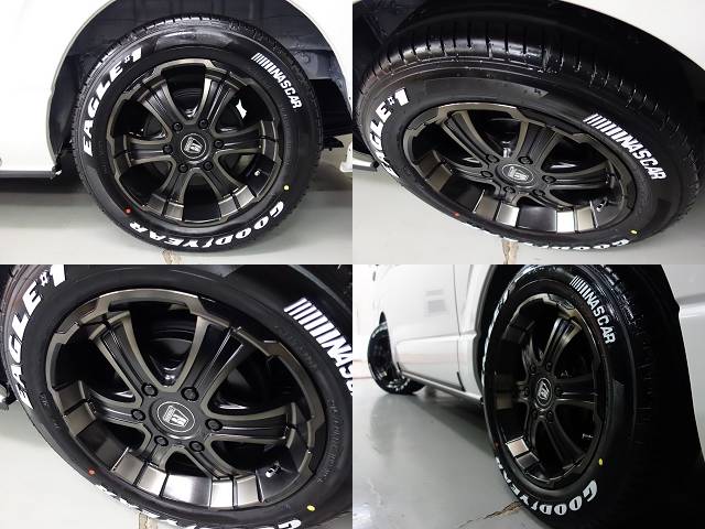 新車ハイエースＶダークプライムⅡ２８００ディーゼル４ＷＤナビパッケージ完成致しました！！店頭在庫車、即納車可能になります！！