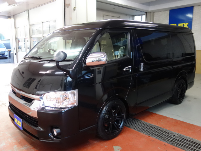 新車ワゴンＧＬブラックカスタムコブラボンネットオーバーフェンダーツインナビパッケージ完成致しました！！