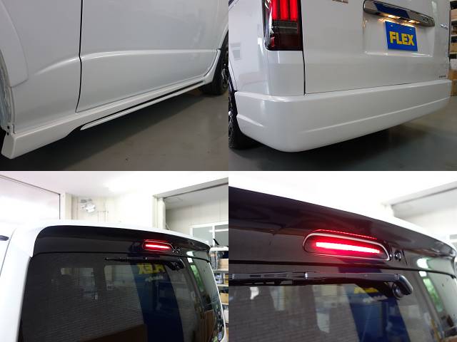 新車ハイエースＶダークプライムⅡバックナインフルエアロＫＩＴ完成致しました！！店頭在庫車、即納車可能になります！！