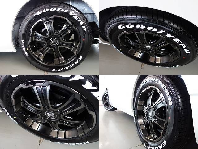 新車ハイエースＶダークプライムⅡ２０００ガソリン両側パワースライドドア装備ナビパッケージ完成致しました！！