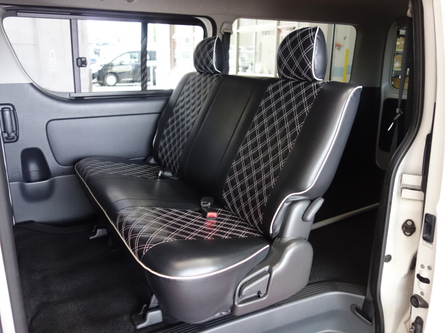 ２３年３型ハイエースＳ－ＧＬパールホワイト社外パーツ多数装備車両入庫致しました！！