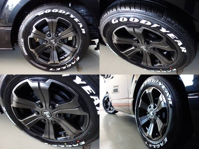新車ハイエースＶダークプライムⅡ２０００ガソリン両側パワースライドドア装備ナビパッケージ完成致しました！！