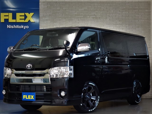 新車ハイエースＶダークプライムⅡ２０００ガソリン両側パワースライドドア装備ナビパッケージ完成致しました！！