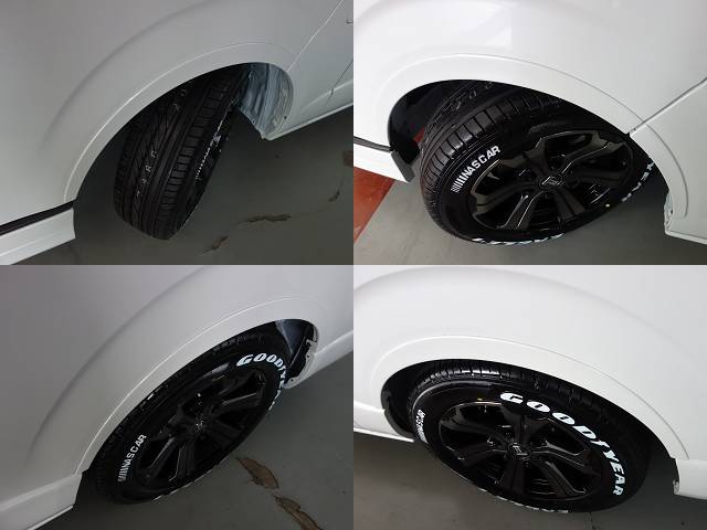 新型ハイエースワゴンＧＬツインナビパッケージ完成致しました！！店頭在庫車、即納車可能になります！！