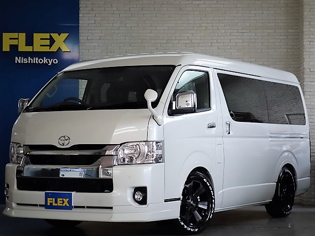 新型ハイエースワゴンＧＬツインナビパッケージ完成致しました！！店頭在庫車、即納車可能になります！！