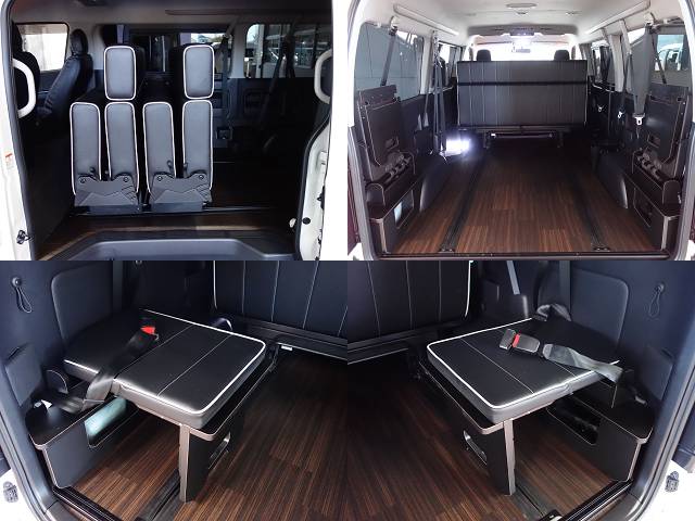 ２７年式ワゴンＧＬ２ＷＤアレンジＳＴシートアレンジ、ロングスライドレール、フルフラット専用床張り施工済みの１台入庫致しました！！