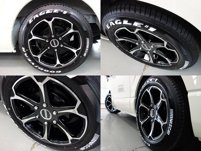 新車ハイエースＶ、ＤＸロング５ドアライトイエロースポーツパッケージ完成致しました！！ライトイエロー×マッドブラックに拘り作成した１台！！