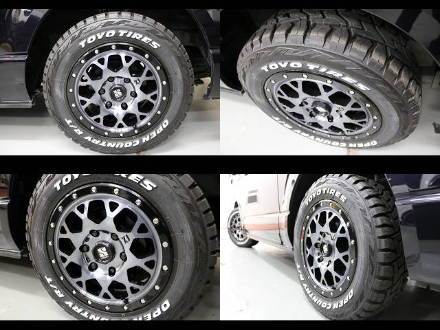 車検対応のオープンカントリー１６インチタイヤ装着済み！！