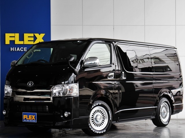 全国ご自宅までの陸送費用０円もしくはオプション５万円引きの選べるフェア開催中！お得なフェア情報は当社ＨＰ→http://www.flexnet.co.jp/hiace/saitama-okegawa/