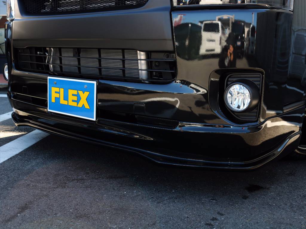 ４１５ＣＯＢＲＡ CLEAN LOOK Ⅲ ＴｙｐｅＲ フロントスポイラーに、ＦＬＥＸオリジナル アルティメットフォグも装着！！