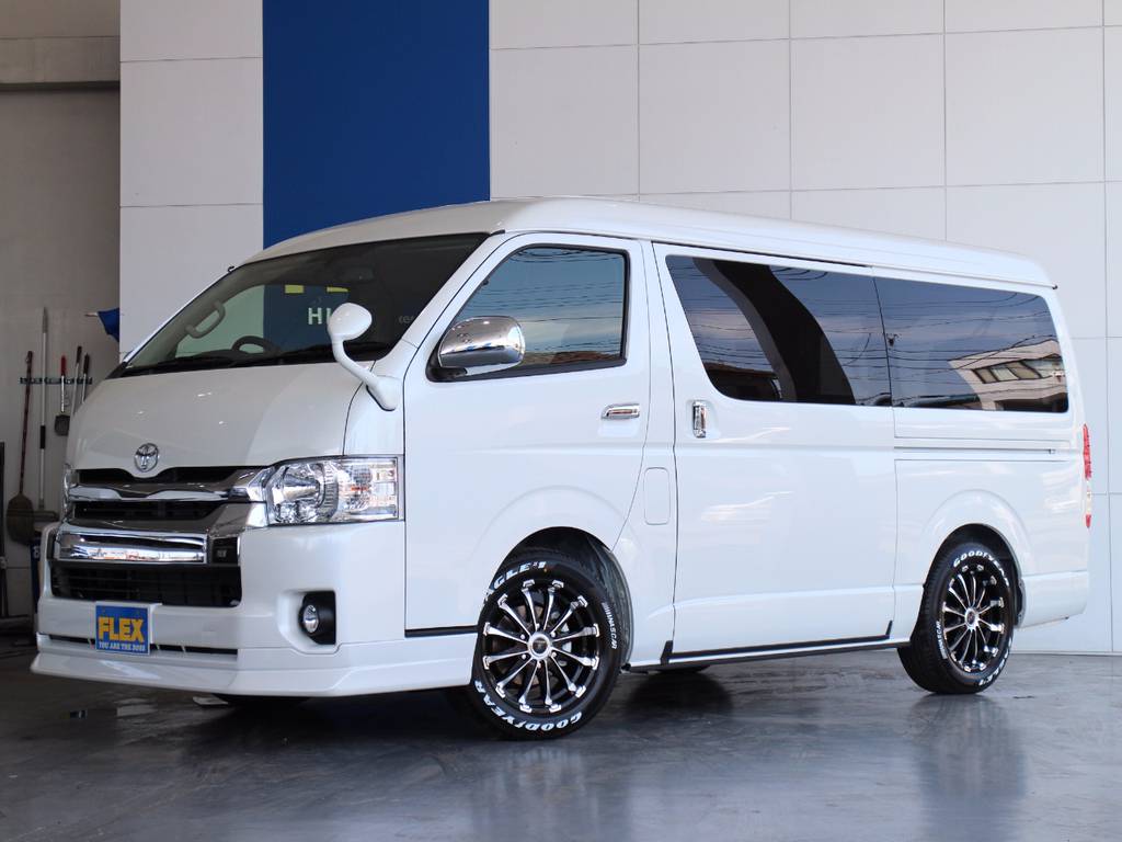 ハイエース 2.7 GL ロング ミドルルーフ 4WDです！