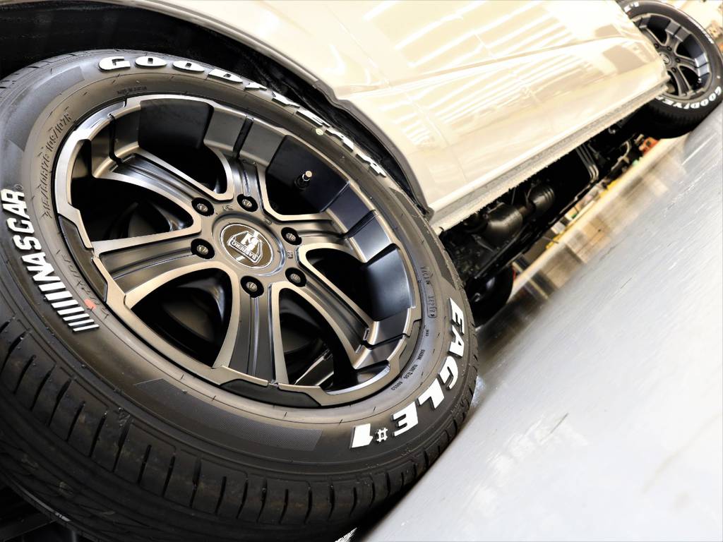 【17inバルベロディープス＆ナスカー】の組み合わせ！！