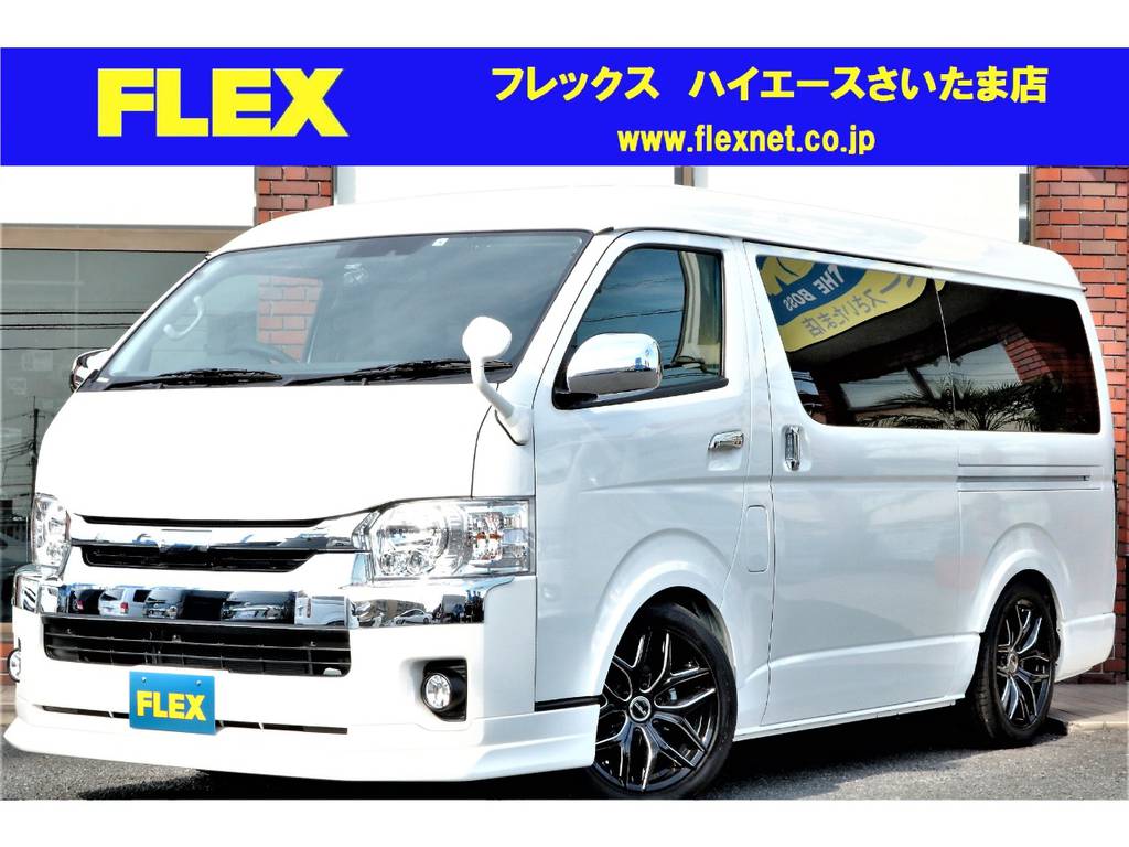 新型 ハイエースワゴン GLの試乗車です！人気の内装NEW Ver.1です！