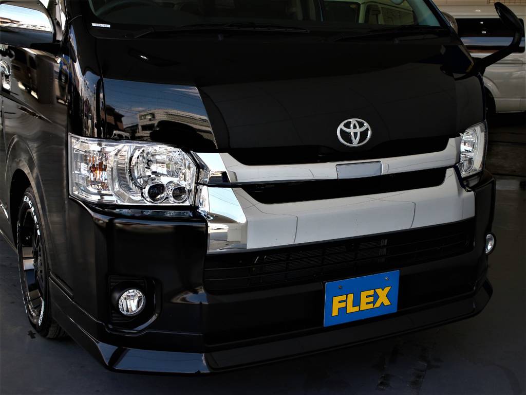 Delfino Lineフロントスポイラー！　TOYOTAセーフティーセンス塔載！