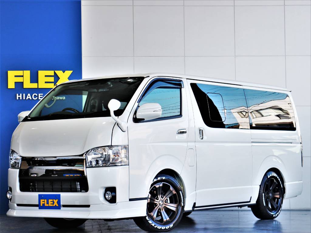 FLEXハイエースさいたま桶川店　試乗車販売　お問い合わせはこちらまで　0487799122