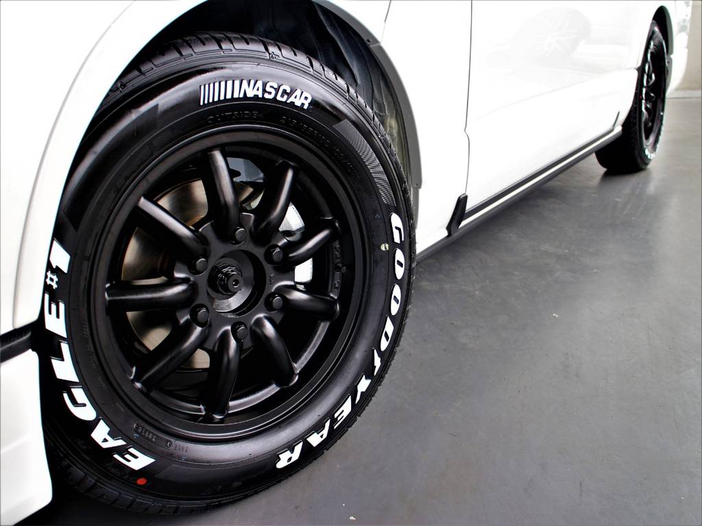 MC9　１６インチアルミホイール！　グッドイヤーイーグルナスカータイヤ！